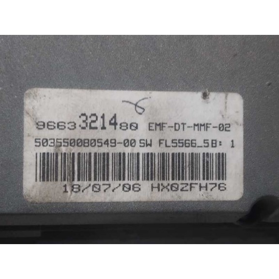 Recambio de sistema navegacion gps para peugeot 407 st sport pack referencia OEM IAM 9663321480 PANTALLA 