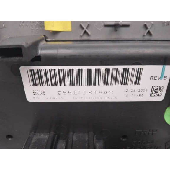 Recambio de mando calefaccion / aire acondicionado para chrysler sebring berlina 2.0 crd cat referencia OEM IAM P55111815AC  