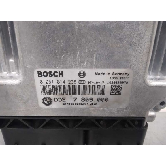 Recambio de centralita motor uce para bmw serie 3 berlina (e90) 320d referencia OEM IAM 7809000 0281014238 