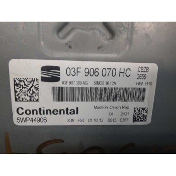 Recambio de centralita motor uce para seat leon (1p1) reference copa referencia OEM IAM 03F906070HC 03F907309AG 