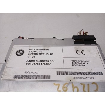 Recambio de sistema audio / radio cd para bmw x3 (e83) 2.0i referencia OEM IAM 6512697688803  A2C53123971