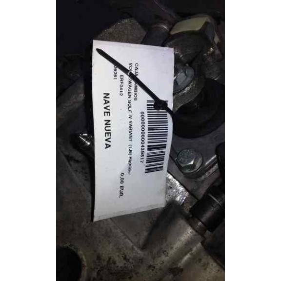 Recambio de caja cambios para volkswagen golf iv variant (1j5) highline referencia OEM IAM ERF0412 S/C 6V 