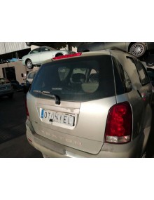 Recambio de porton trasero para ssangyong rexton 2.9 turbodiesel cat referencia OEM IAM 6400108322  6400108322