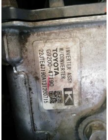 Recambio de bateria para toyota auris touring sports (e18) hybrid active referencia OEM IAM G920047190  CONVERTIDOR 2