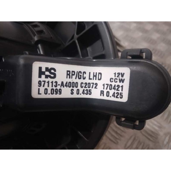 Recambio de motor calefaccion para kia carens ( ) basic referencia OEM IAM 97113A4000 2 CABLES 