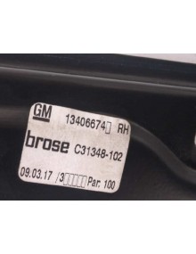 Recambio de elevalunas delantero derecho para opel astra k lim. 5türig business referencia OEM IAM 13406674 7 PINES  2