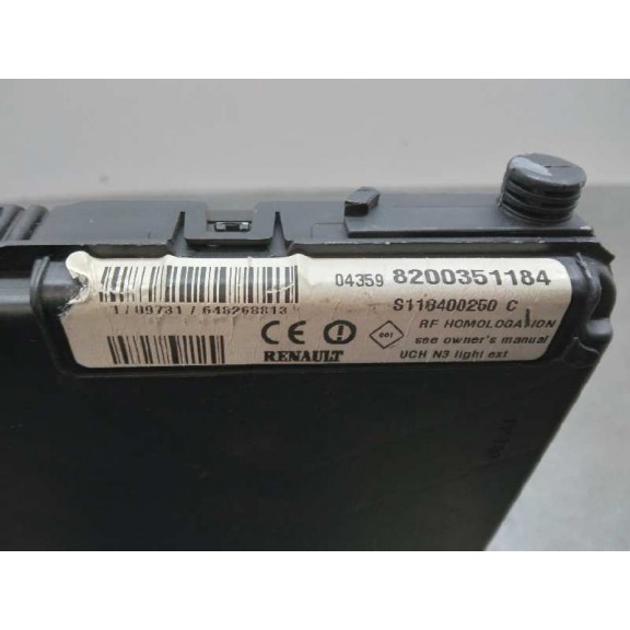 Recambio de centralita bsi para renault scenic ii exception referencia OEM IAM 8200351184  