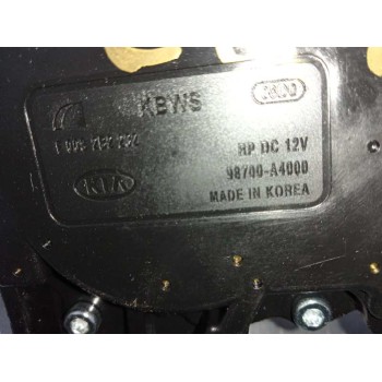 Recambio de motor limpia trasero para kia carens ( ) 1.7 crdi cat referencia OEM IAM 98700A4000 98700A4000 4 PINS