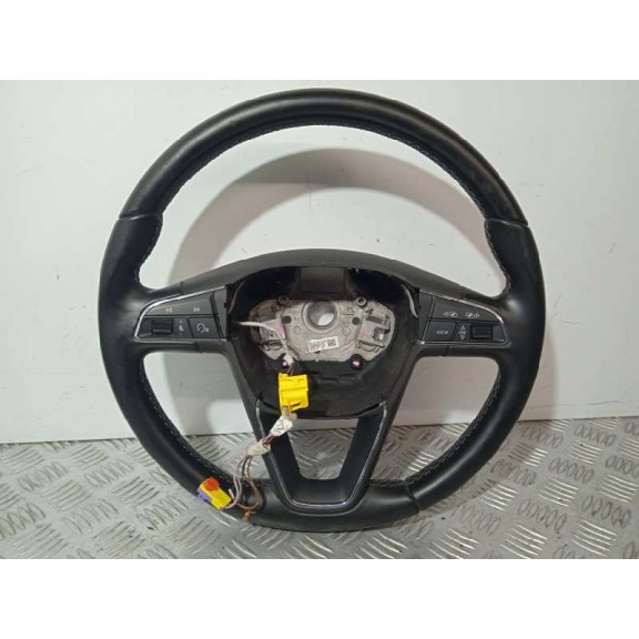 Recambio de volante para seat leon st (5f8) 1.6 tdi referencia OEM IAM 5F0419091AH 5F0419091AHDN0 CON MANDOS