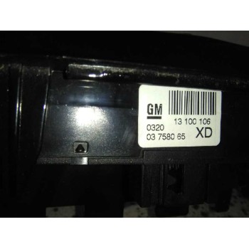 Recambio de consola central para opel zafira b enjoy plus referencia OEM IAM 13162556 13162544 FRONTIS RADIO