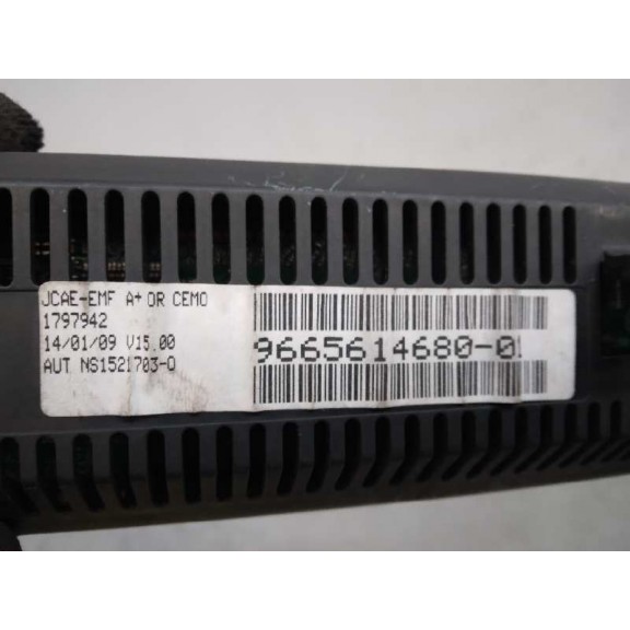 Recambio de display para peugeot expert kasten 2.0 hdi cat (rhk / dw10uted4) referencia OEM IAM 9665614680  