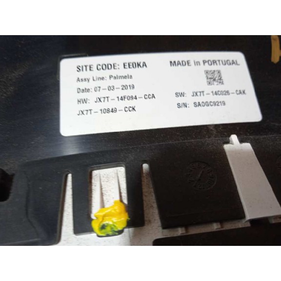 Recambio de cuadro instrumentos para ford focus st-line referencia OEM IAM 2508976 JX7T10849CCK JX7T14F094CCA