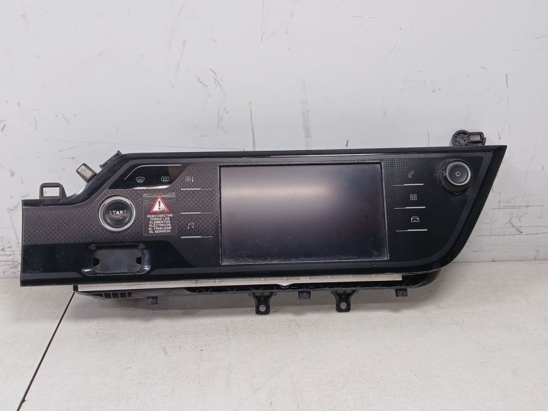 Recambio de pantalla multifuncion para citroën c4 picasso feel referencia OEM IAM 9825029380 RADIO 