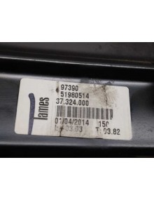 Recambio de elevalunas delantero izquierdo para fiat 500 l (330) basic referencia OEM IAM 51980514 6 PINES  2