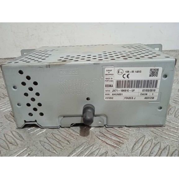 Recambio de sistema audio / radio cd para ford focus st-line referencia OEM IAM JX7118K810UF CAJA AUDIO 