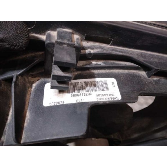 Recambio de electroventilador para citroën c4 picasso intensive referencia OEM IAM 9806313280  