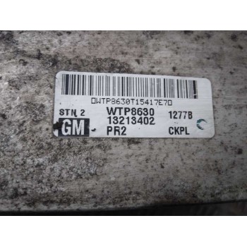 Recambio de intercooler para opel astra h ber. cosmo referencia OEM IAM 13213402  