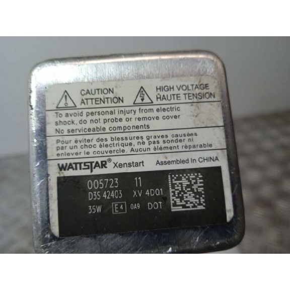 Recambio de bombillas para audi a5 sportback (8t) 2.7 tdi referencia OEM IAM  XENON D3S42403