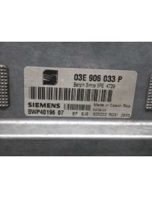 Recambio de centralita motor uce para seat ibiza (6l1) cool referencia OEM IAM 03E906033P 5WP4019607  2