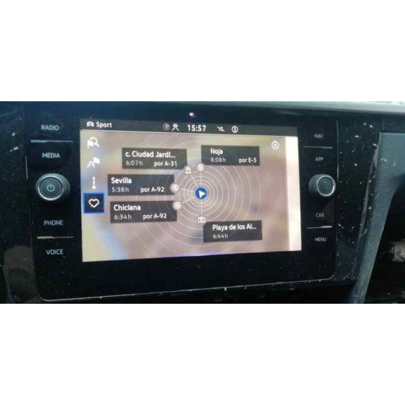 Recambio de sistema audio / radio cd para volkswagen arteon (3h8) referencia OEM IAM 5NN919605B PANTALLA TACTIL 