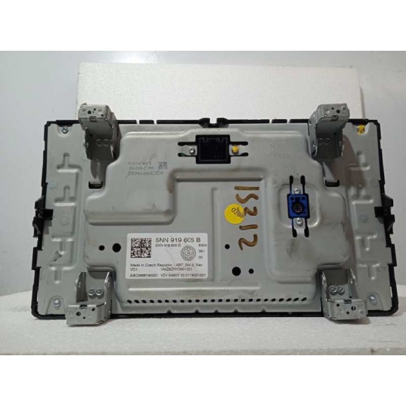 Recambio de sistema audio / radio cd para volkswagen arteon (3h8) referencia OEM IAM 5NN919605B PANTALLA TACTIL 