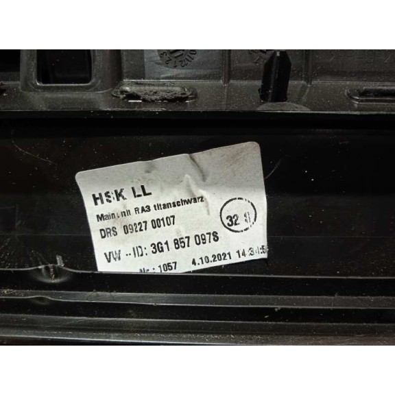 Recambio de guantera para volkswagen arteon (3h8) referencia OEM IAM 3G1857097S TOCADA 