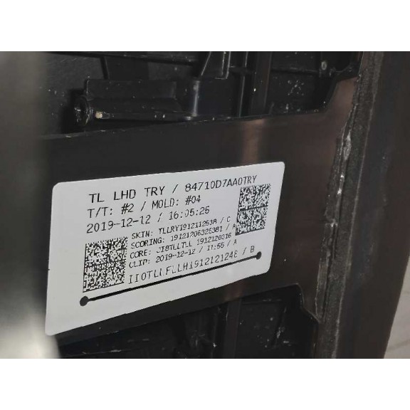 Recambio de kit airbag para hyundai tucson 25 aniversario 4x2 referencia OEM IAM 84710D7AA SIN CENTRALITA 