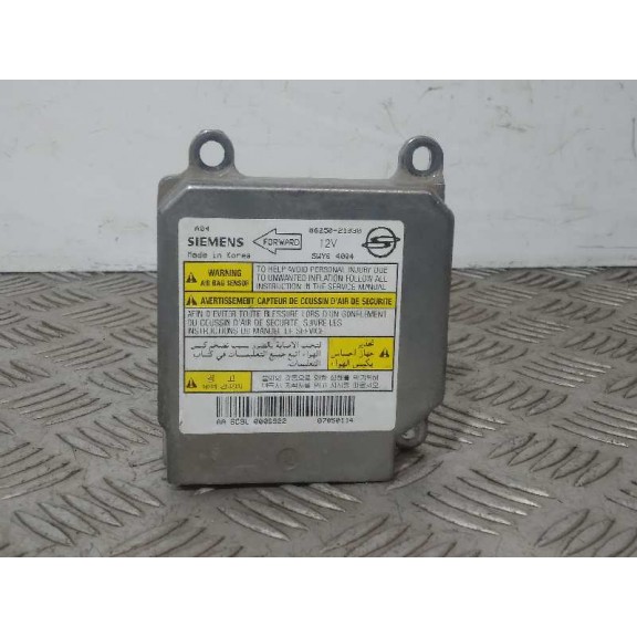 Recambio de centralita airbag para ssangyong rodius 2.7 turbodiesel cat referencia OEM IAM 8625021030  