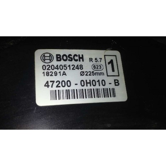 Recambio de servofreno para peugeot 107 urban referencia OEM IAM 0204051248  