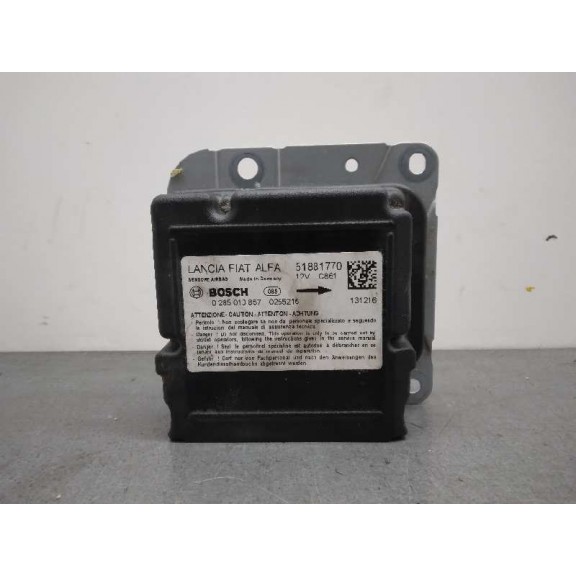 Recambio de centralita airbag para fiat doblo ii cargo (263) furgón base referencia OEM IAM 51881770 0285010857 