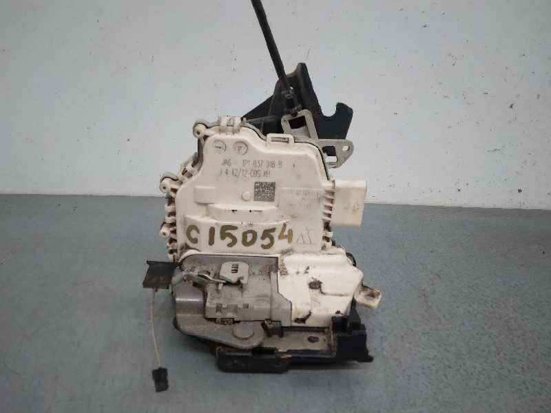 Recambio de cerradura puerta delantera derecha para seat leon (1p1) reference copa referencia OEM IAM 1P1837016B 6 PINES 