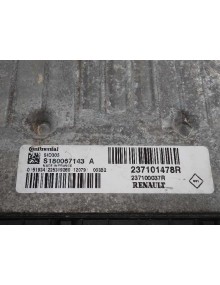 Recambio de centralita motor uce para renault fluence 1.5 dci diesel fap referencia OEM IAM 237101478R   2