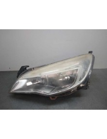 Recambio de faro izquierdo para opel astra j lim. cosmo referencia OEM IAM 13253646 CARCASA CON AGUJERO 