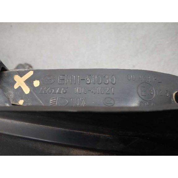 Recambio de faro derecho para mazda cx-7 (er) active referencia OEM IAM EJ1151030 SOPORTE REPARADO 