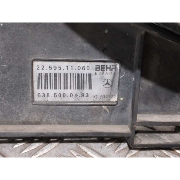 Recambio de electroventilador para mercedes-benz vito (w638) combi 110 d euro 2 (638.174) referencia OEM IAM 6385000493  