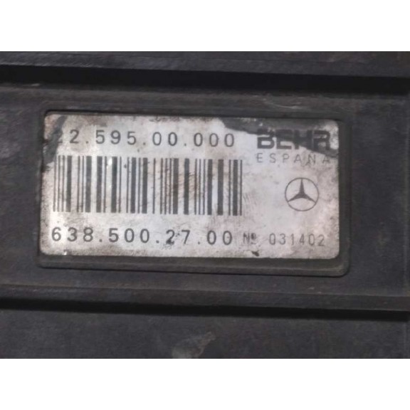 Recambio de electroventilador para mercedes-benz vito (w638) combi 110 d euro 2 (638.174) referencia OEM IAM 6385000493  