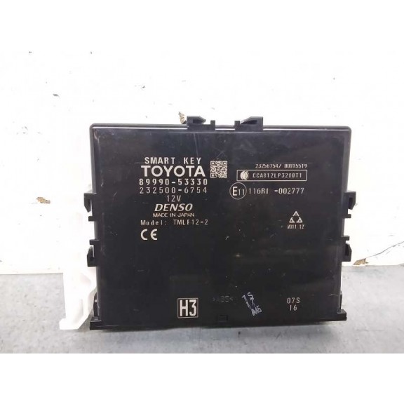 Recambio de modulo electronico para lexus is 300h referencia OEM IAM 8999053330  