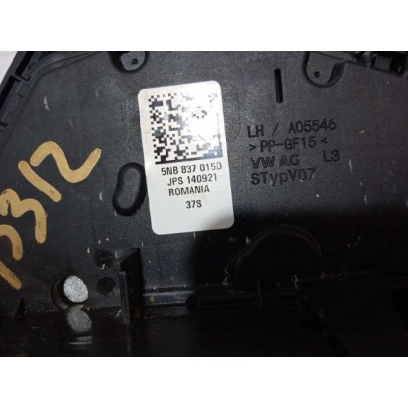 Recambio de cerradura puerta delantera izquierda para volkswagen arteon (3h8) referencia OEM IAM 5NB837015D  7 PINS