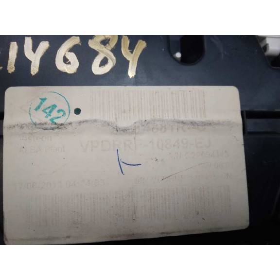 Recambio de cuadro instrumentos para renault captur zen referencia OEM IAM 248104881R  