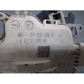 Recambio de cerradura puerta delantera derecha para seat leon (1p1) reference copa referencia OEM IAM 1P1837016B 6 PINES 