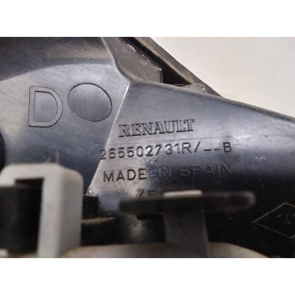 Recambio de piloto trasero derecho para renault captur zen referencia OEM IAM 265502731  
