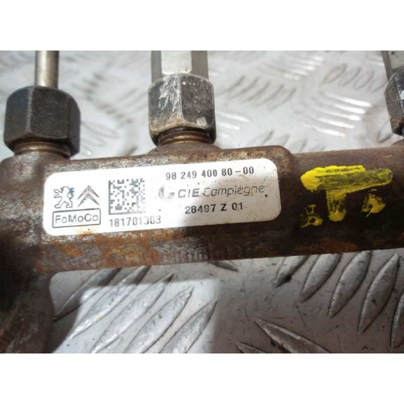 Recambio de rampa inyectora para citroën berlingo station wagon live referencia OEM IAM 9824940080  