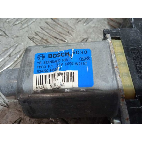 Recambio de elevalunas trasero izquierdo para kia stonic (ybcuv) drive referencia OEM IAM 83450H8000  2 PINS