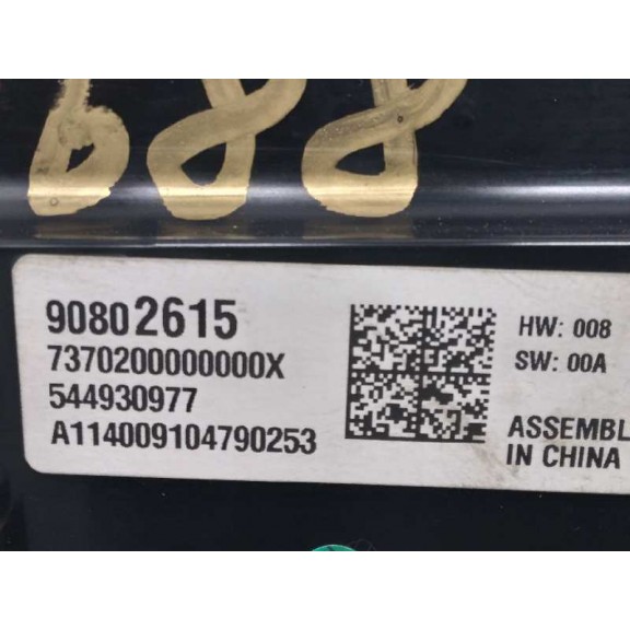 Recambio de mando climatizador para opel insignia berlina expression referencia OEM IAM 90802615  