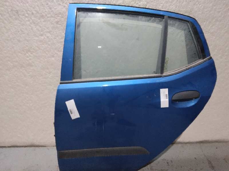 Recambio de puerta trasera izquierda para hyundai i10 classic referencia OEM IAM  AZUL 