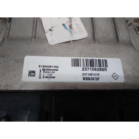 Recambio de centralita motor uce para renault megane iv berlina 5p experience referencia OEM IAM 237106288R  