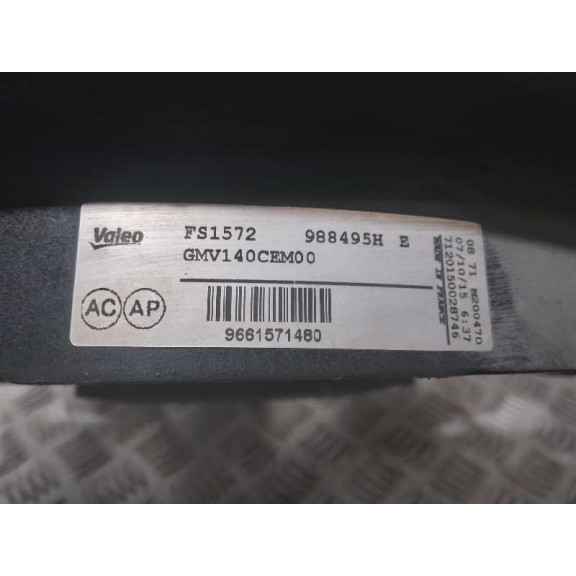 Recambio de electroventilador para citroën berlingo station wagon feel referencia OEM IAM 9661571480  