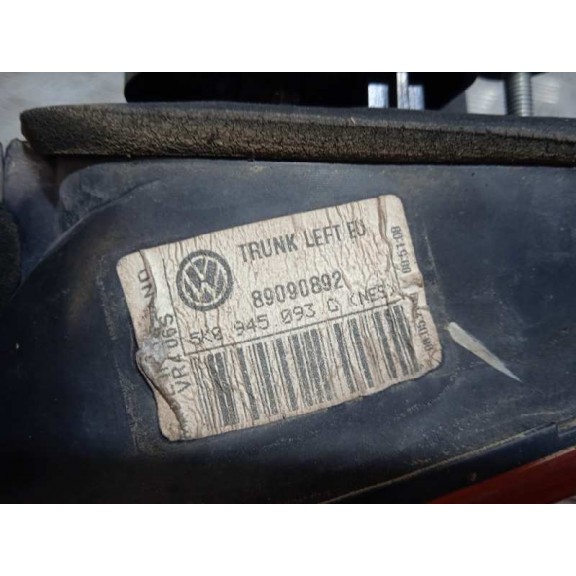 Recambio de piloto trasero izquierdo interior para volkswagen golf vi (5k1) 2.0 tdi referencia OEM IAM 5K0945093C  