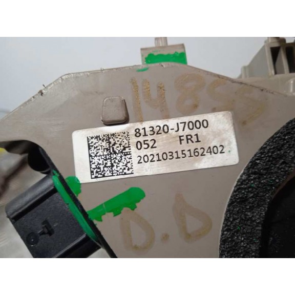 Recambio de cerradura puerta delantera derecha para kia ceed drive referencia OEM IAM 81320J7000  5 PINS