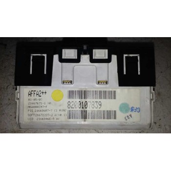 Recambio de display para renault megane ii berlina 5p authentique referencia OEM IAM 8200107839  